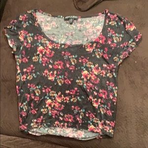 Floral crop top